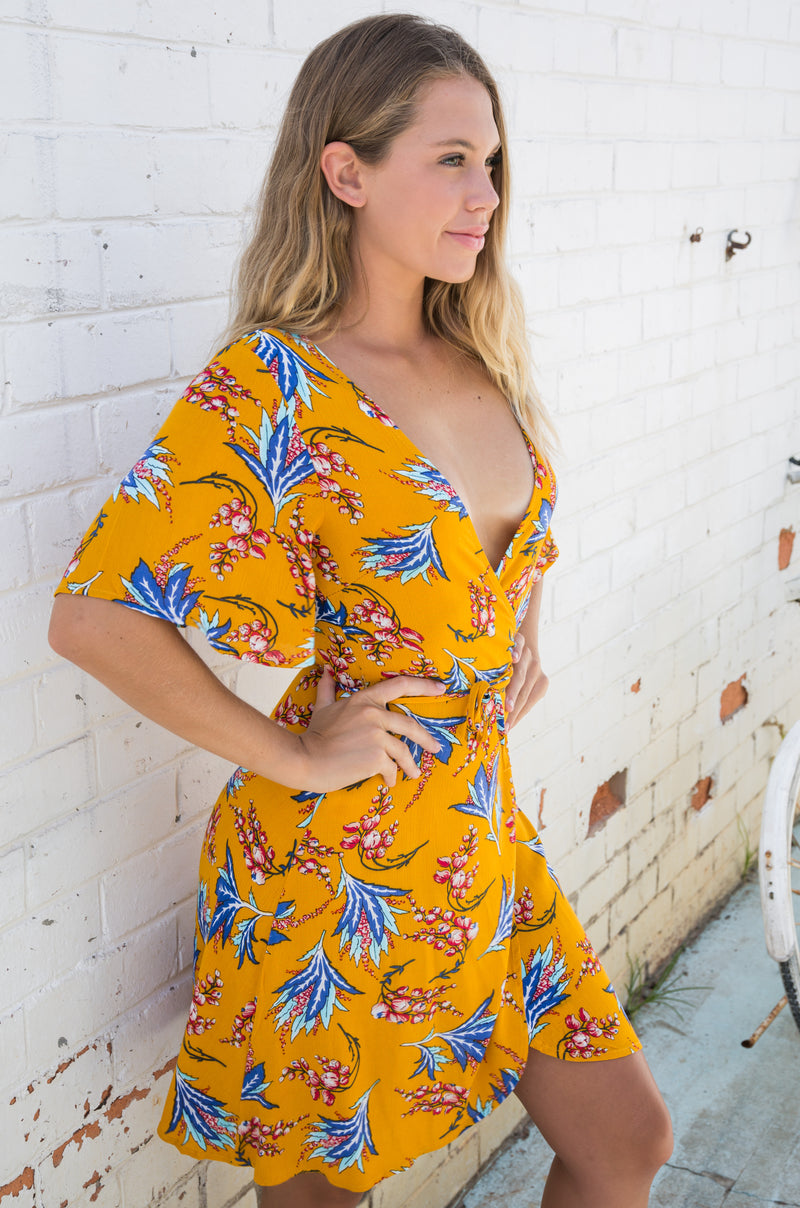 West & Rose Summer Lovin Wrap Dress - West & Rose