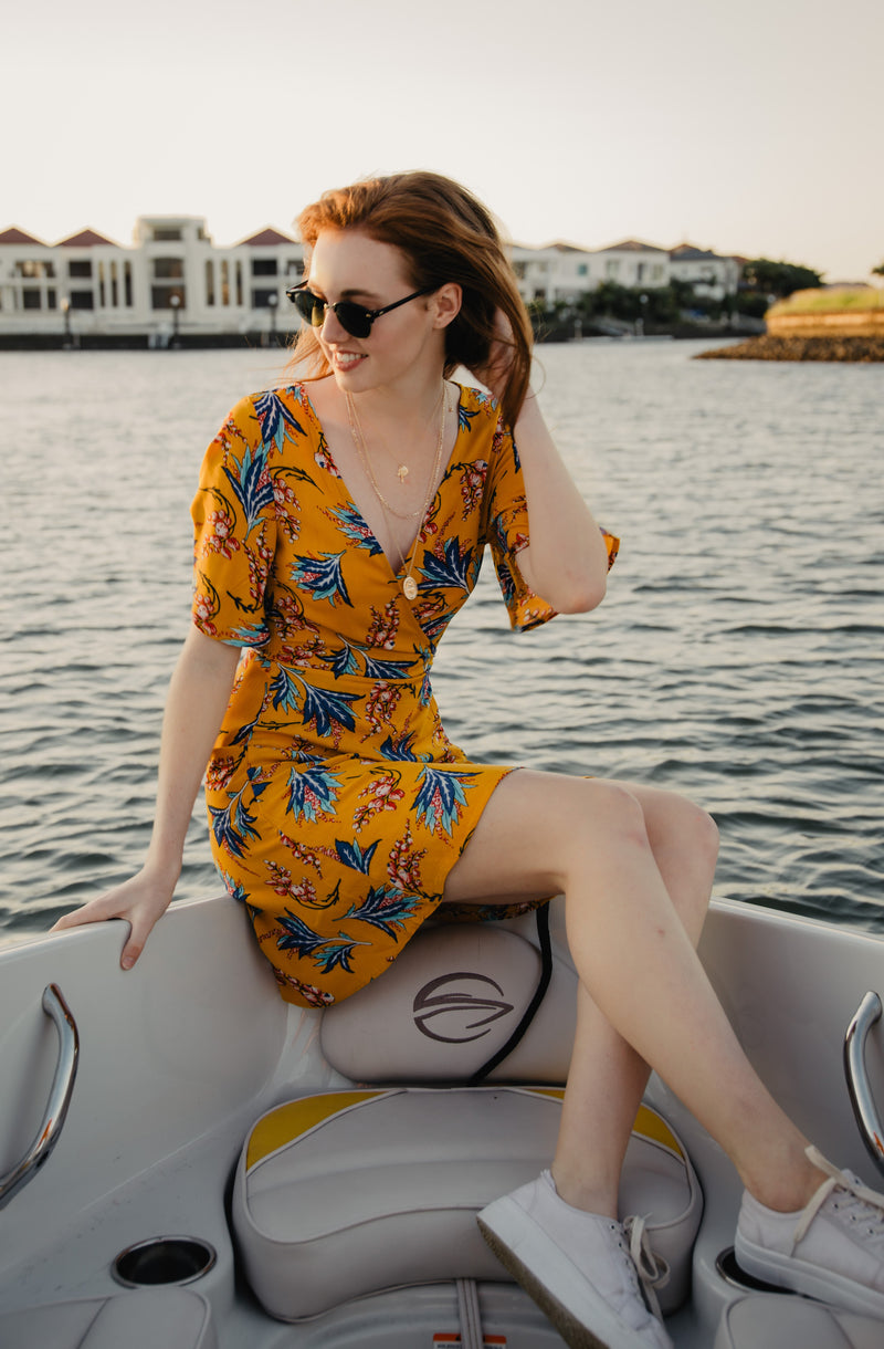 West & Rose Summer Lovin Wrap Dress - West & Rose