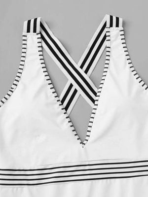 Criss Cross Swimsuit - West & Rose