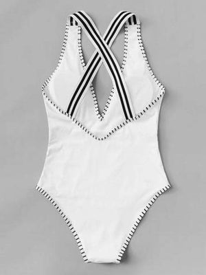 Criss Cross Swimsuit - West & Rose